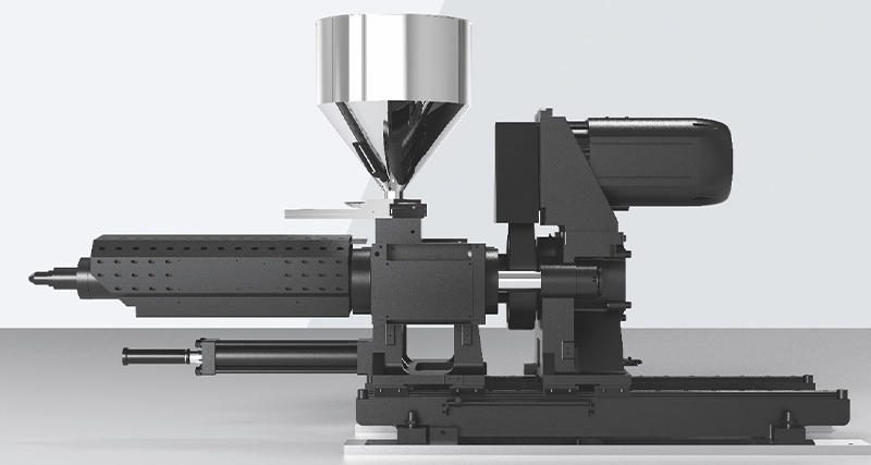  New electric pre-plasticizing interface, freely choose pre-plasticizing