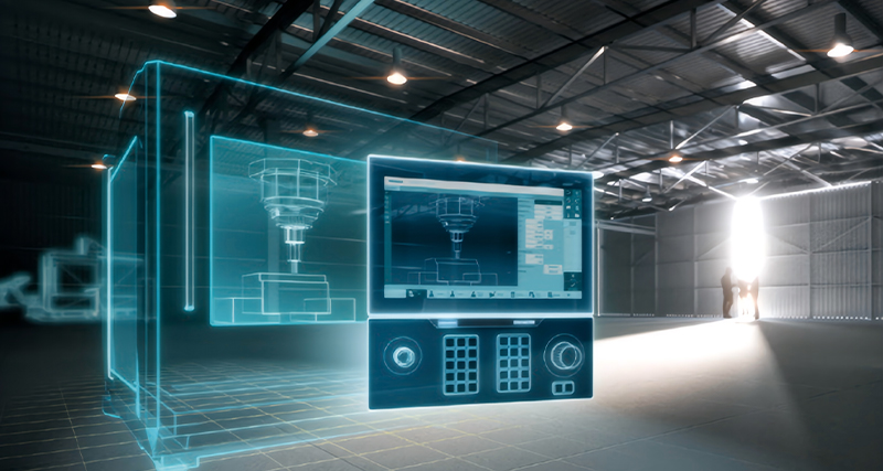 Precision verification of machine tool processing through digital twin, greatly enhancing machining efficiency and safety