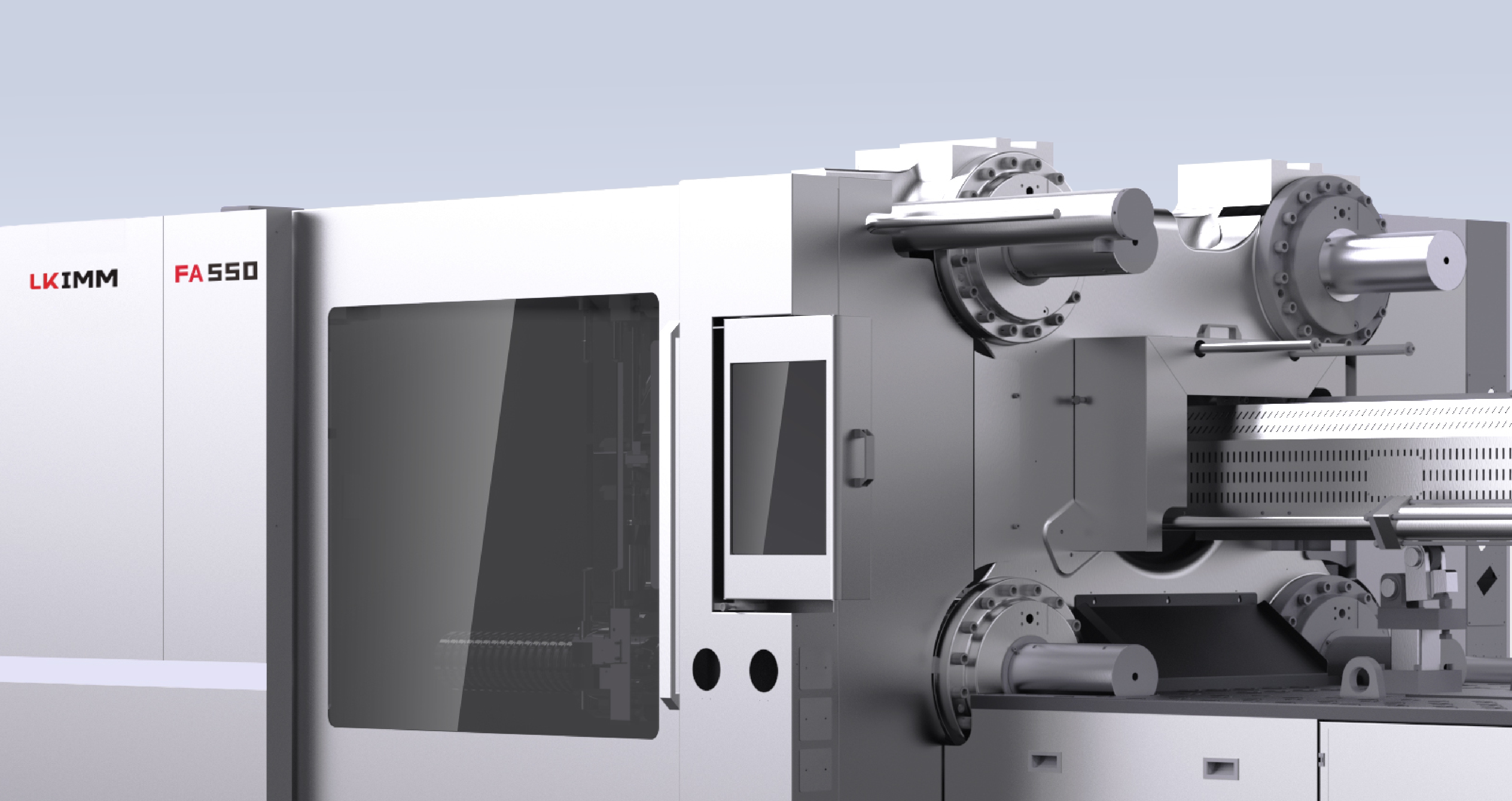More stable and faster clamping unit